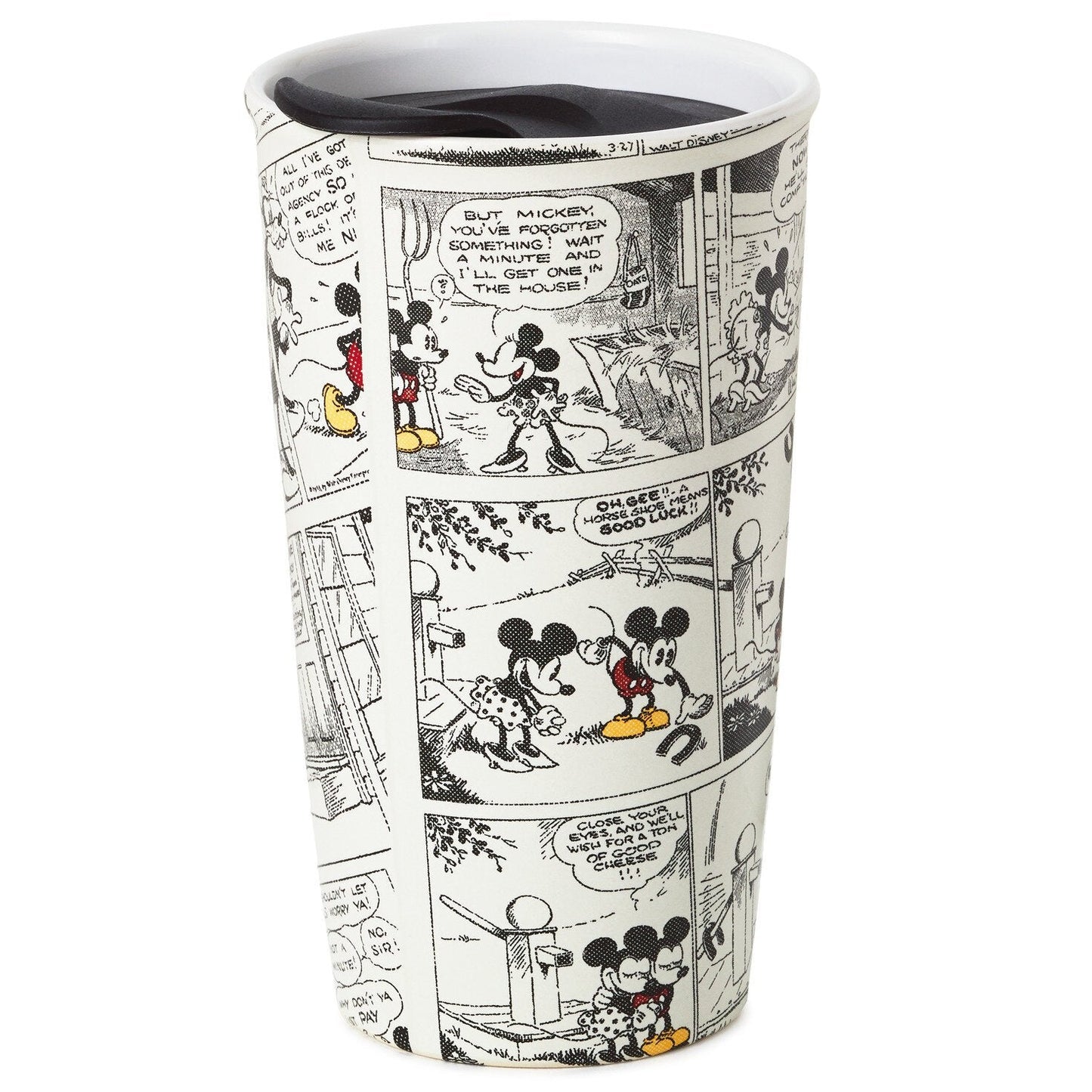 Disney Mickey Mouse Comic Strip Travel Mug, 10oz.