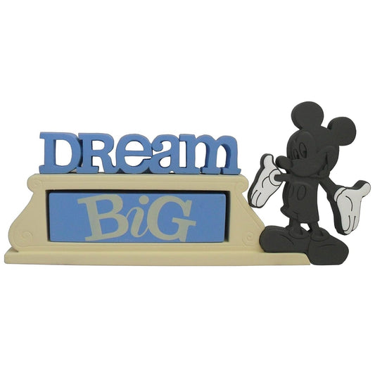 Disney Mickey Mouse Dream Big Inspirational Desk Top Figurine