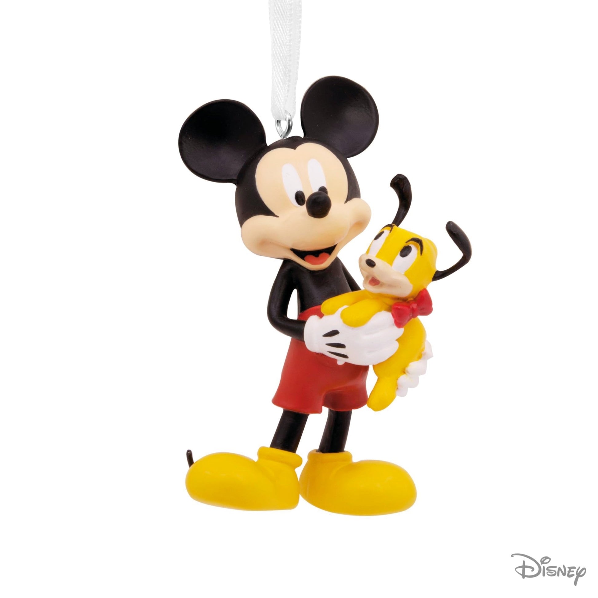 Disney Mickey Mouse Holding Puppy Hallmark Ornament