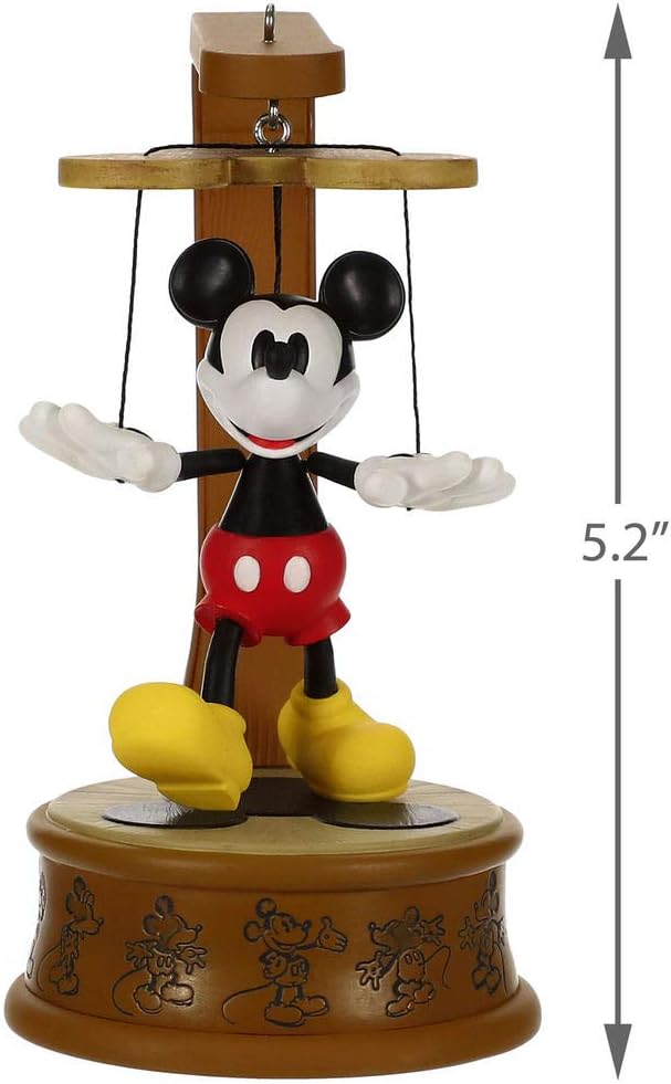 Disney Mickey Mouse Marionette, 2019 Keepsake Exclusive Club Ornament