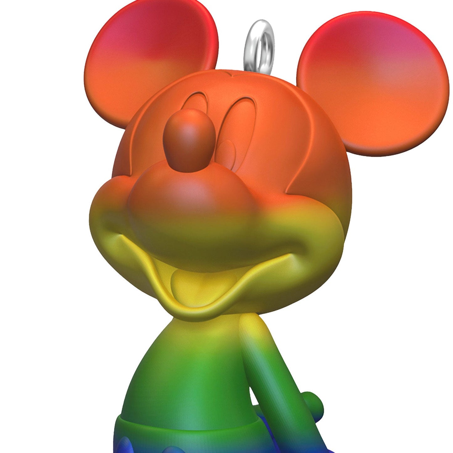 Disney Mickey Mouse Rainbow Mickey 2024 Keepsake Ornament