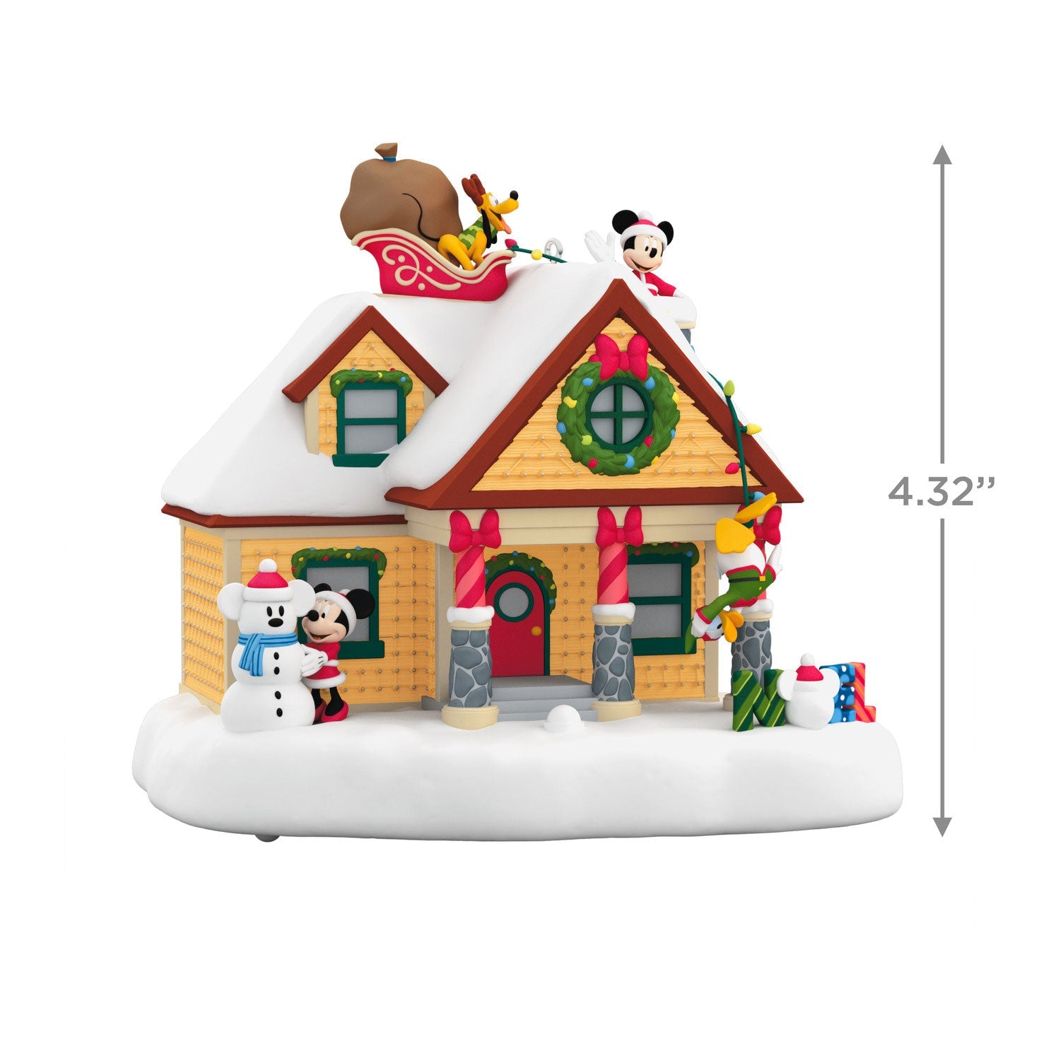 Disney Mickey Mouse The Merriest House in Town Musical 2024 Keepsake Ornament