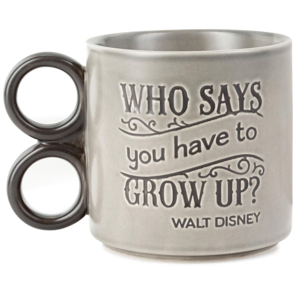 Disney Mickey Who Says You Have To Grow Up? Mug, 12oz.