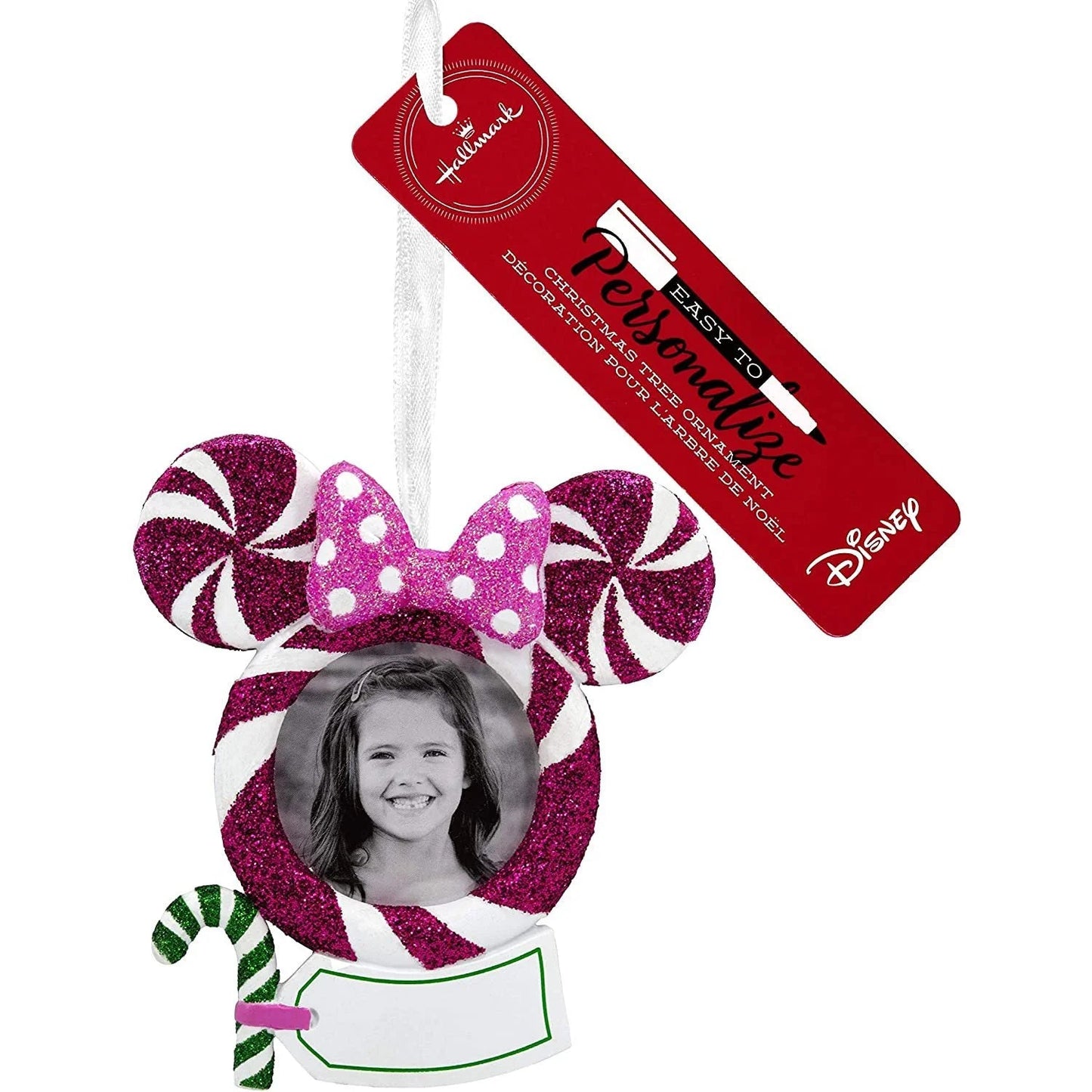 Disney Minnie Mouse Icon Personalized Hallmark Ornament