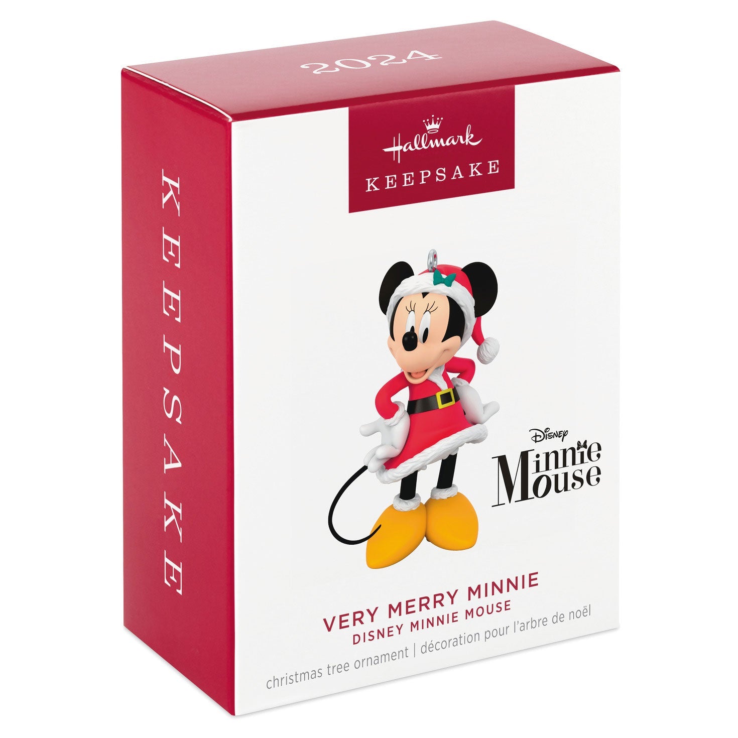 Disney Minnie Mouse Very Merry Minnie 2024 Keepsake Ornament