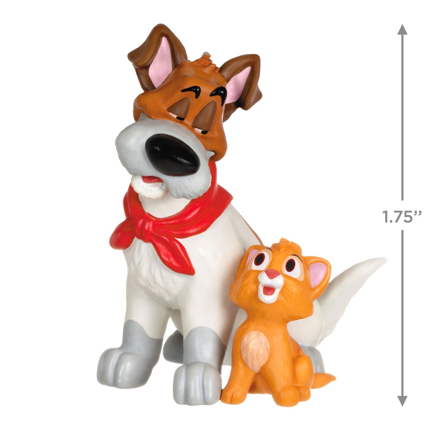 Disney Oliver and Company 35th Anniversary Oliver and Dodger, 2023 Keepsake Ornament