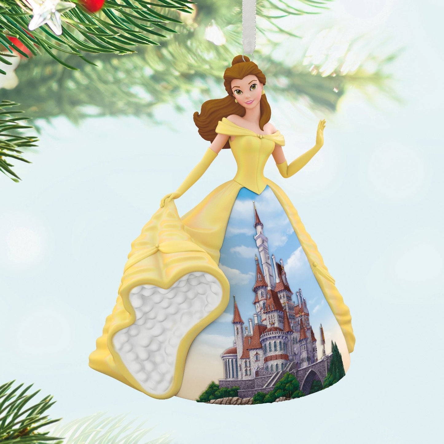 Disney Princess Celebration #5 Belle Porcelain 2024 Keepsake Ornament