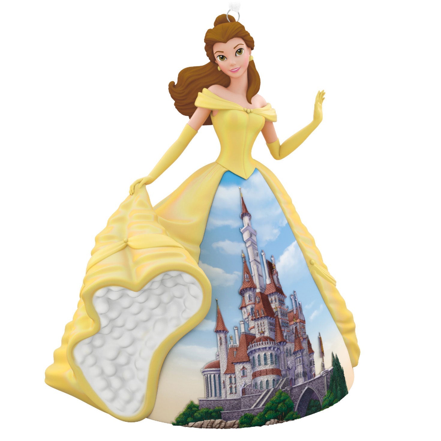 Disney Princess Celebration Belle Porcelain 2024 Keepsake Ornament