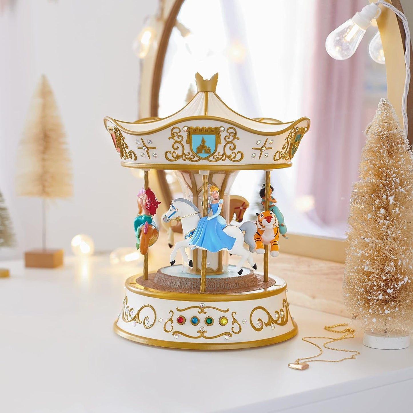 Disney Princess Dreams Go Round Carousel, 2021 Keepsake Decoration