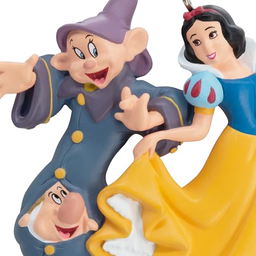 Disney Princess Snow White with Dopey and Sneezy Hallmark Ornament