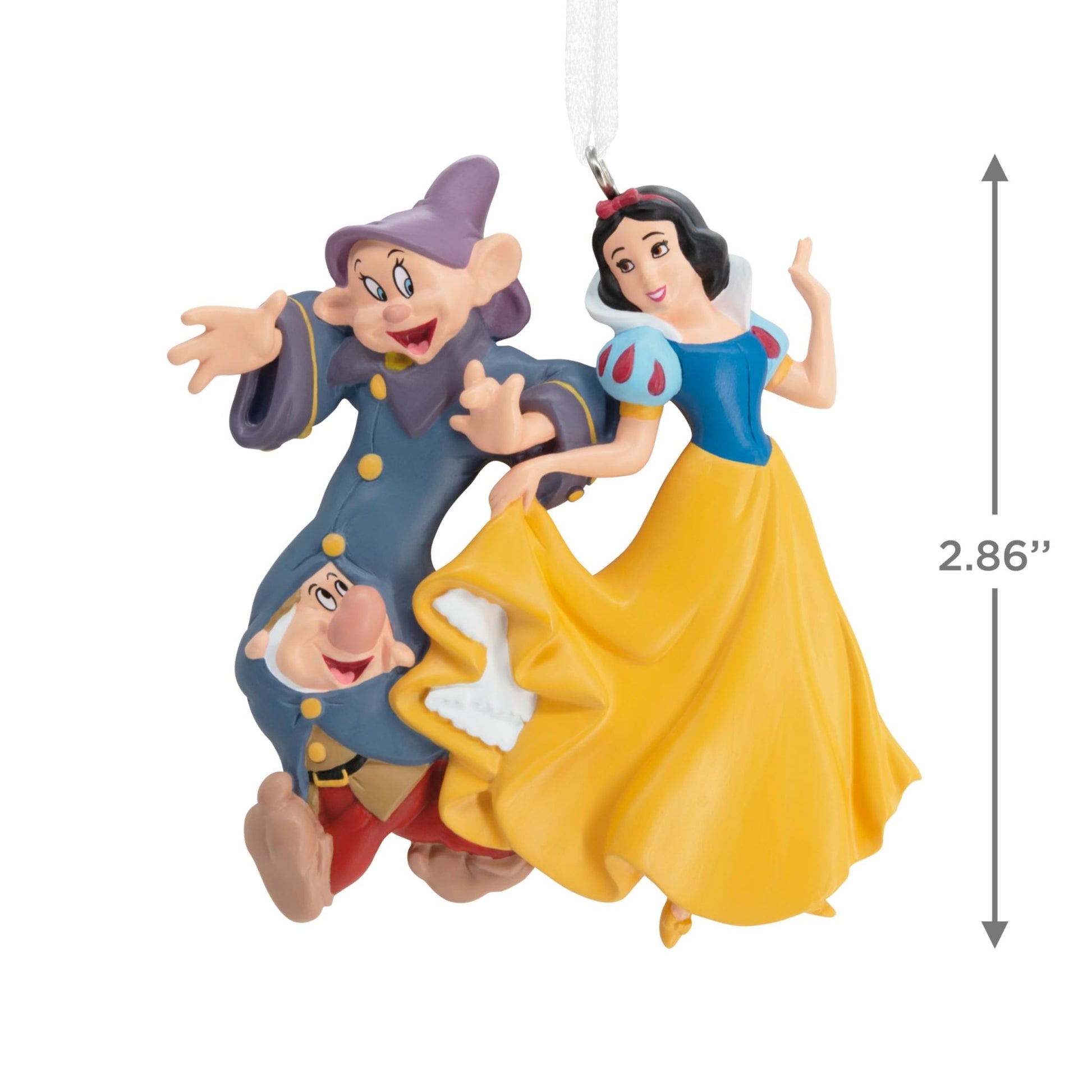 Disney Princess Snow White with Dopey and Sneezy Hallmark Ornament