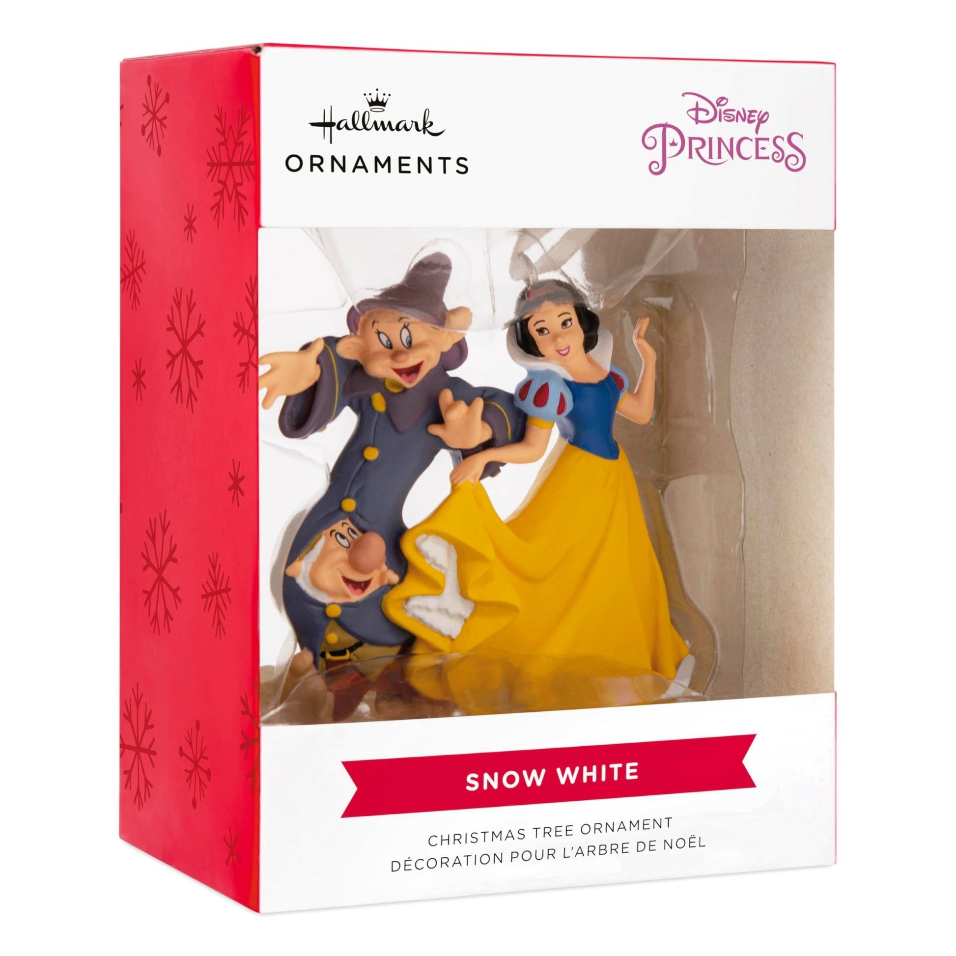 Disney Princess Snow White with Dopey and Sneezy Hallmark Ornament