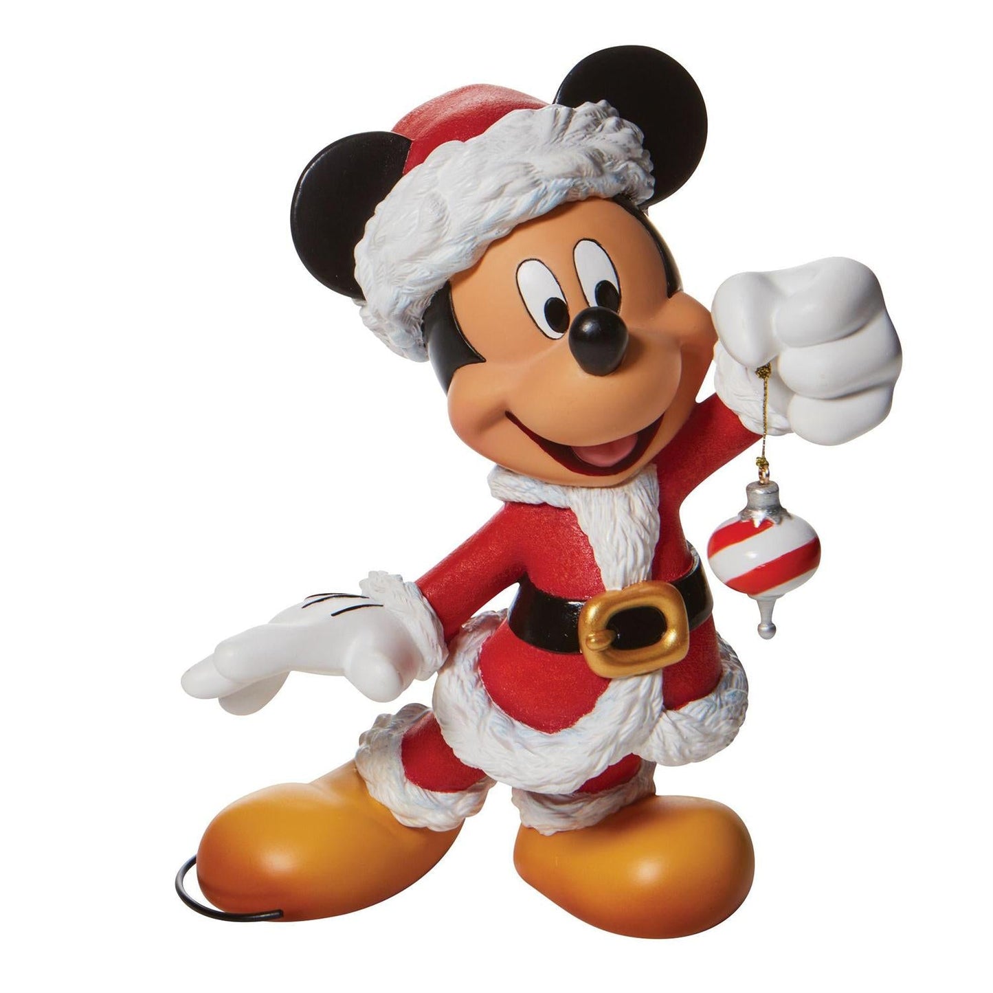 Disney Showcase Couture de Force Modern Santa Mickey Mouse Figurine, 8.27 Inch