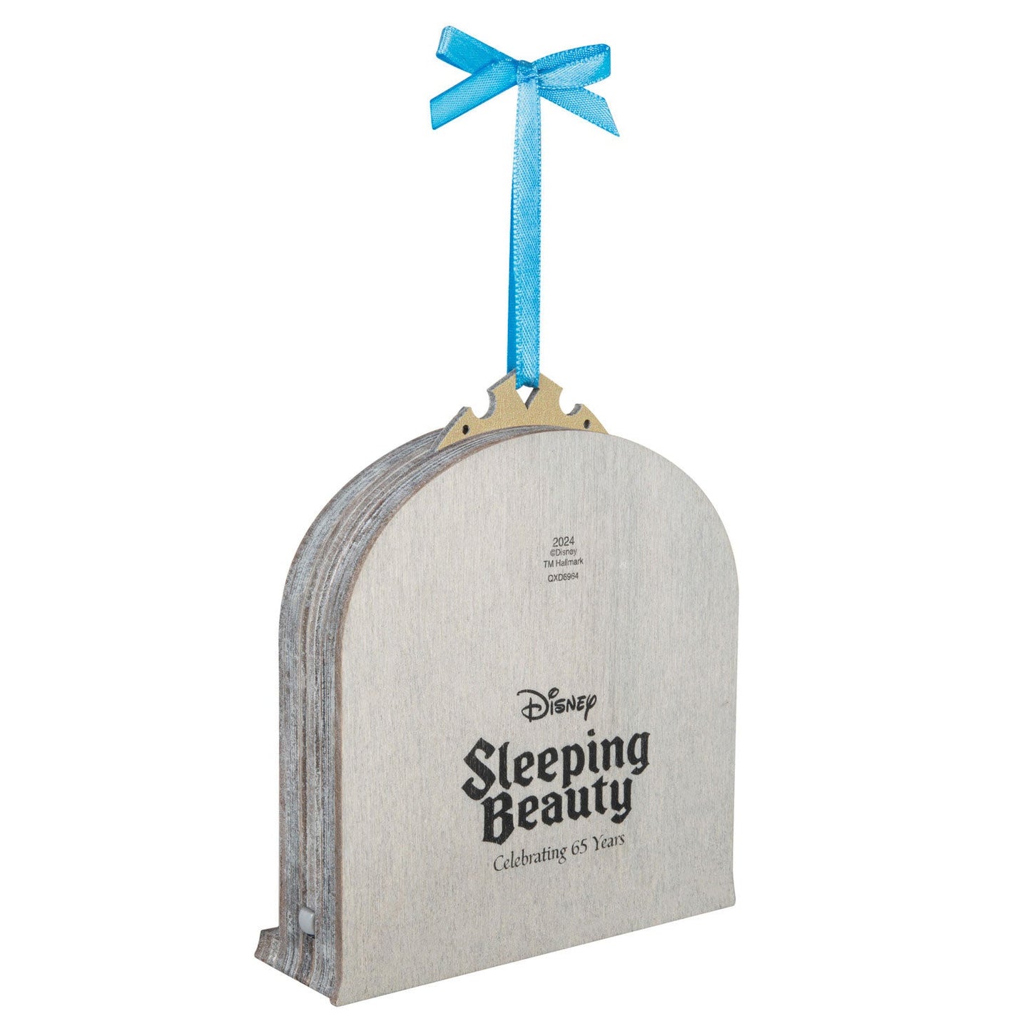 Disney Sleeping Beauty 65th Anniversary Papercraft 2024 Keepsake Ornament