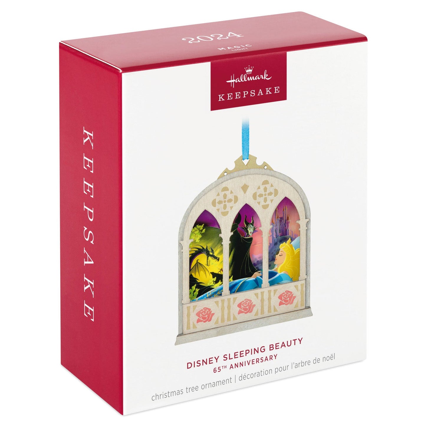 Disney Sleeping Beauty 65th Anniversary Papercraft 2024 Keepsake Ornament