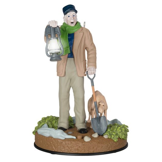 Disney The Haunted Mansion Collection The Caretaker and His Dog 2024 Keepsake Ornament