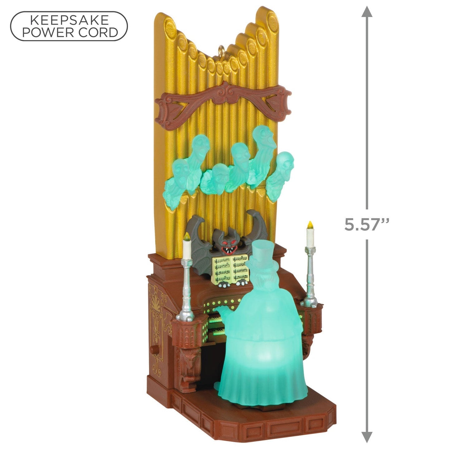 Disney The Haunted Mansion Collection Victor Geist, 2023 Keepsake Ornament With Light and Sound