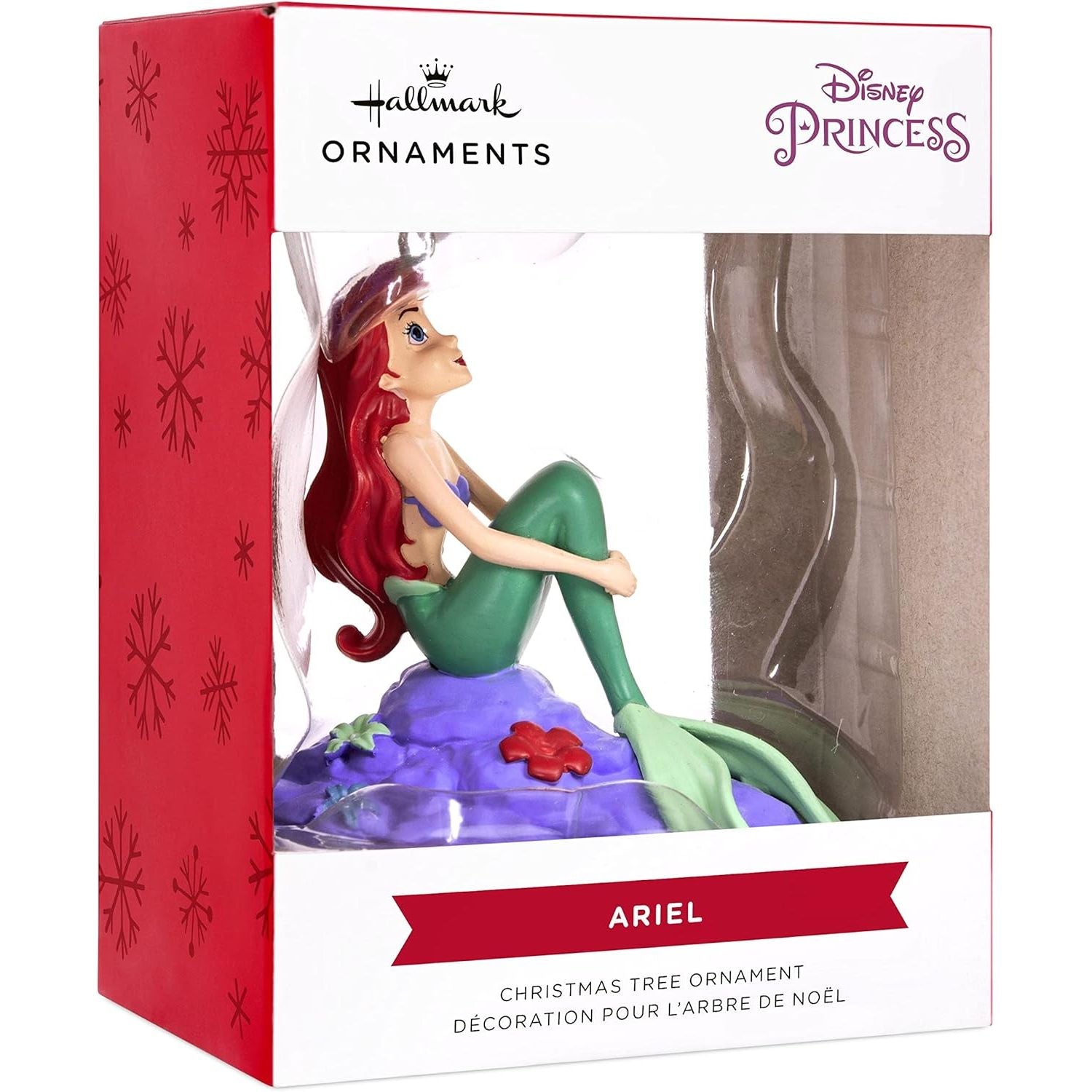 Disney The Little Mermaid Ariel on Rock Hallmark Ornament