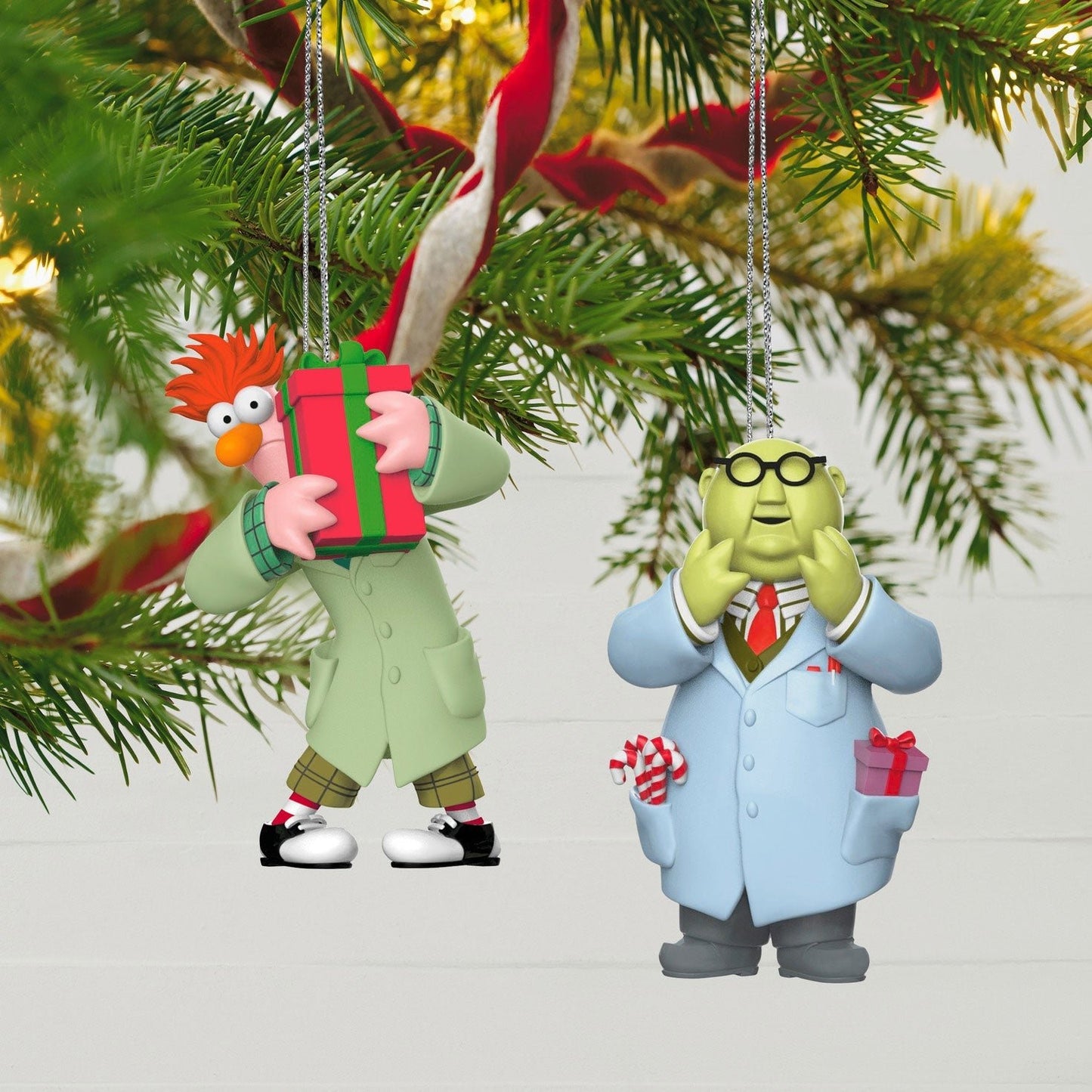 Disney The Muppets Dr. Bunsen Honeydew and Beaker, 2023 Keepsake Ornaments, Set of 2