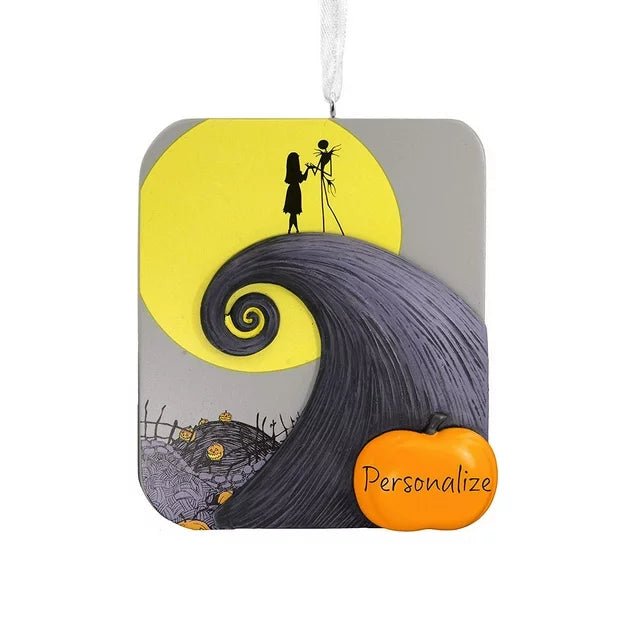 Disney The Nightmare Before Christmas Jack and Sally Personalized Hallmark Ornament