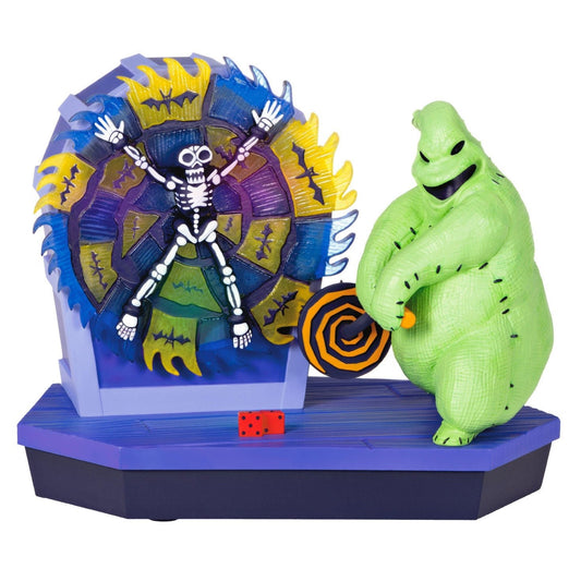 Disney Tim Burtons The Nightmare Before Christmas 30th Anniversary Mr. Oogie Boogie Musical, 2023 Keepsake Ornament With Light and Motion