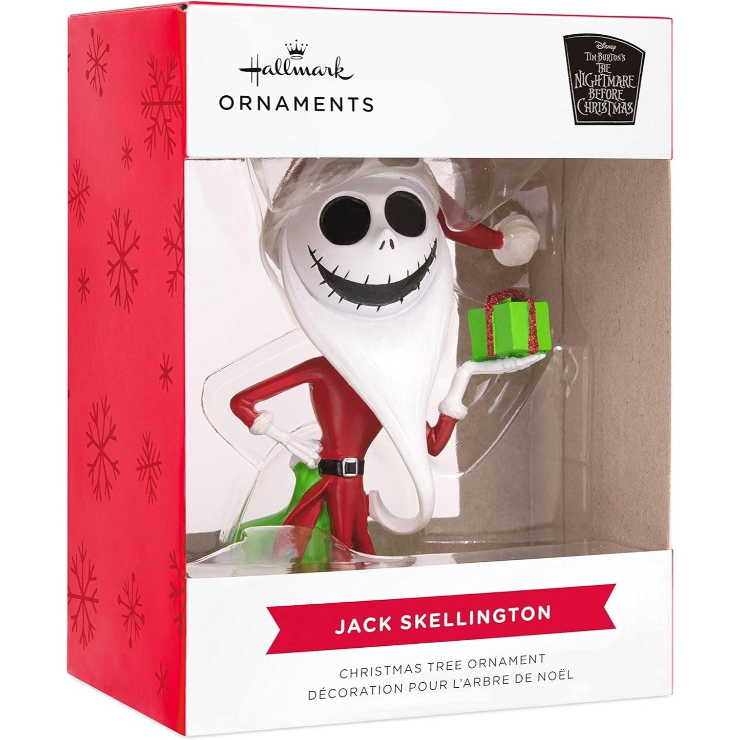 Disney Tim Burton's The Nightmare Before Christmas Jack as Sandy Claws Hallmark Ornament