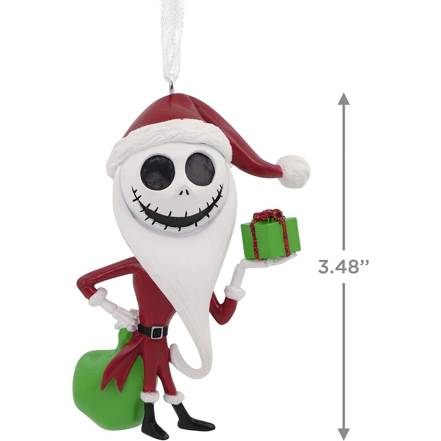 Disney Tim Burton's The Nightmare Before Christmas Jack as Sandy Claws Hallmark Ornament