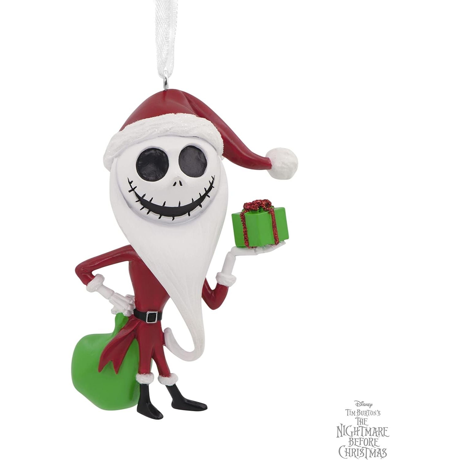 Disney Tim Burton's The Nightmare Before Christmas Jack as Sandy Claws Hallmark Ornament