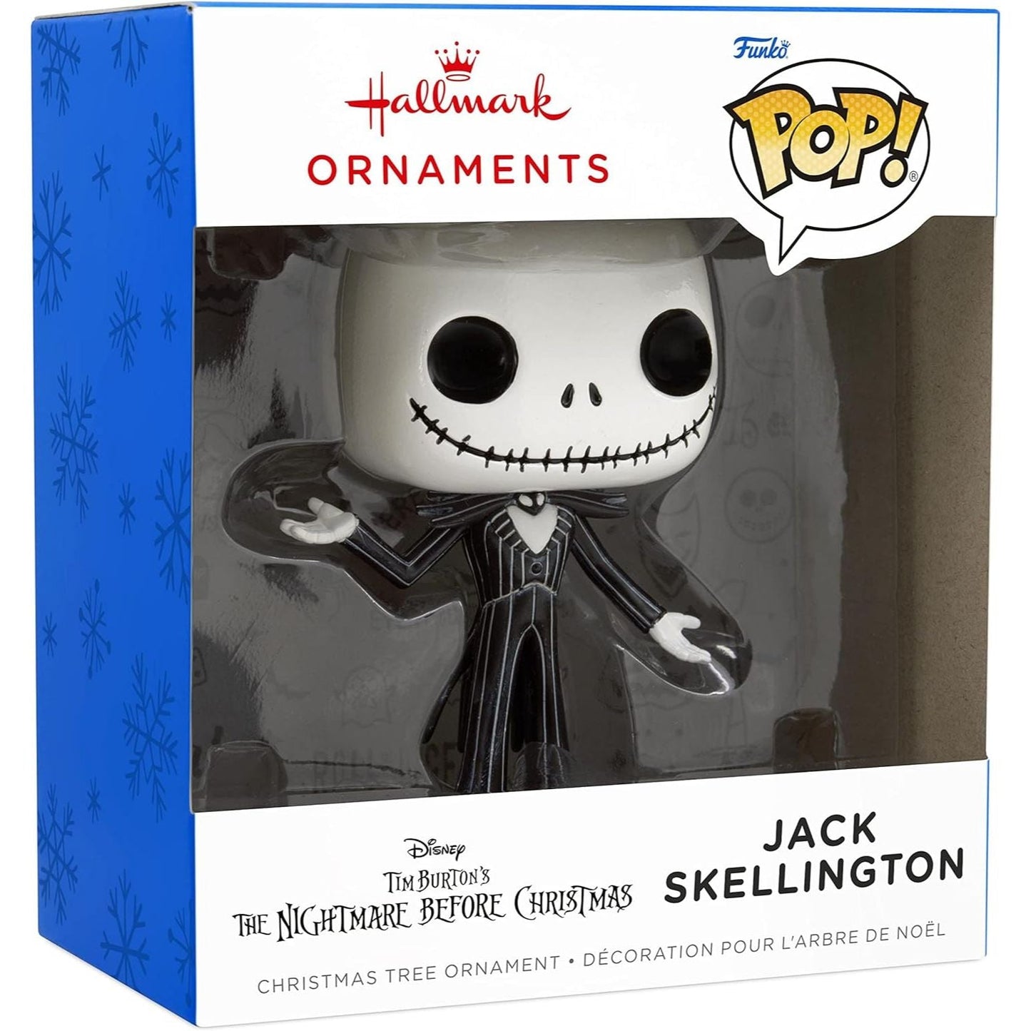 Disney Tim Burton's The Nightmare Before Christmas Jack Skellington Funko Pop Hallmark Ornament