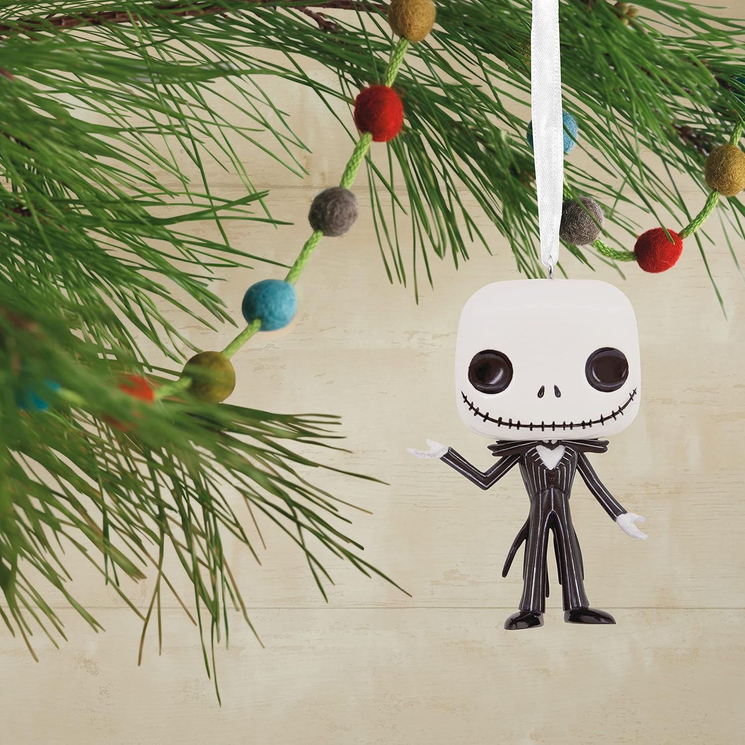 Disney Tim Burton's The Nightmare Before Christmas Jack Skellington Funko Pop Hallmark Ornament