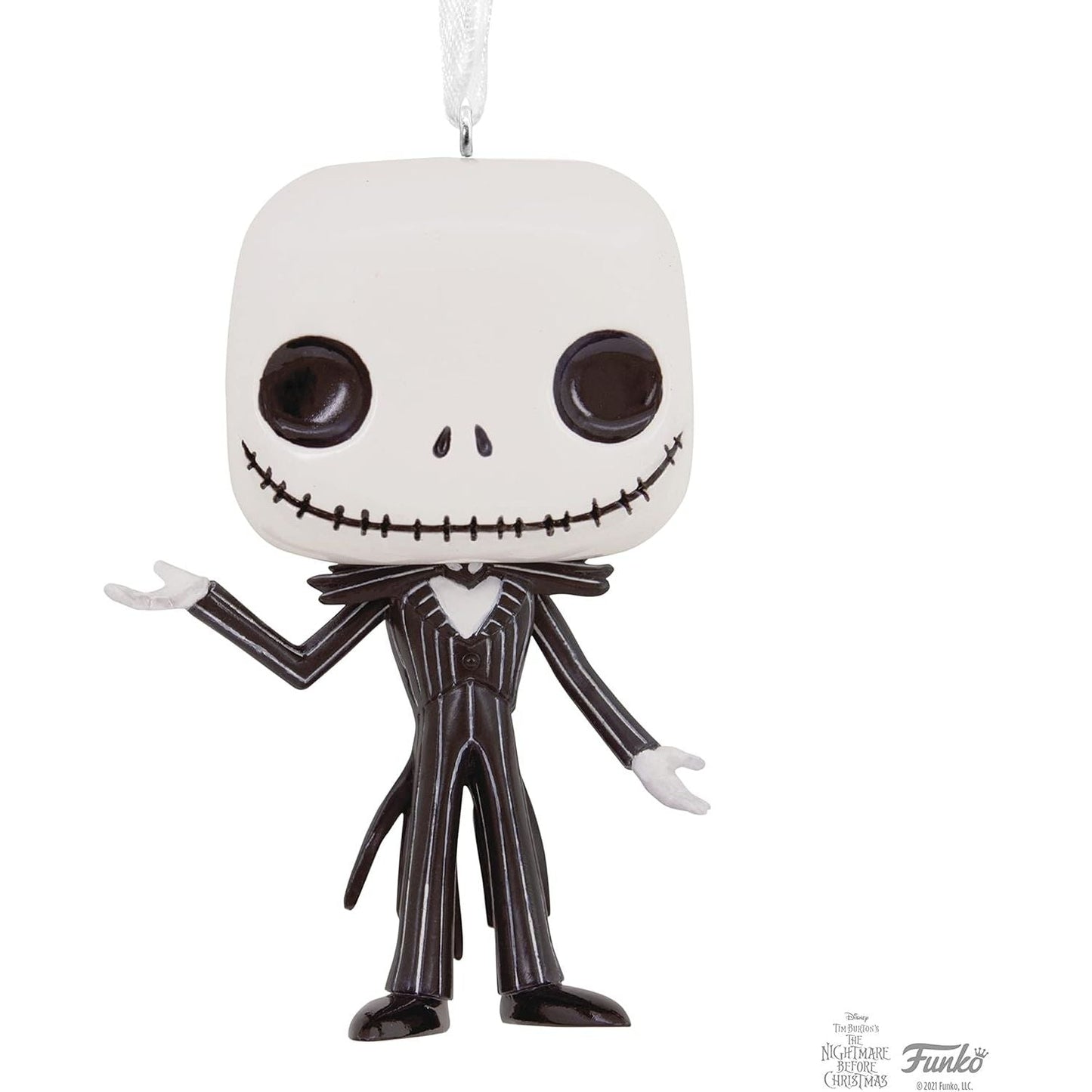 Disney Tim Burton's The Nightmare Before Christmas Jack Skellington Funko Pop Hallmark Ornament