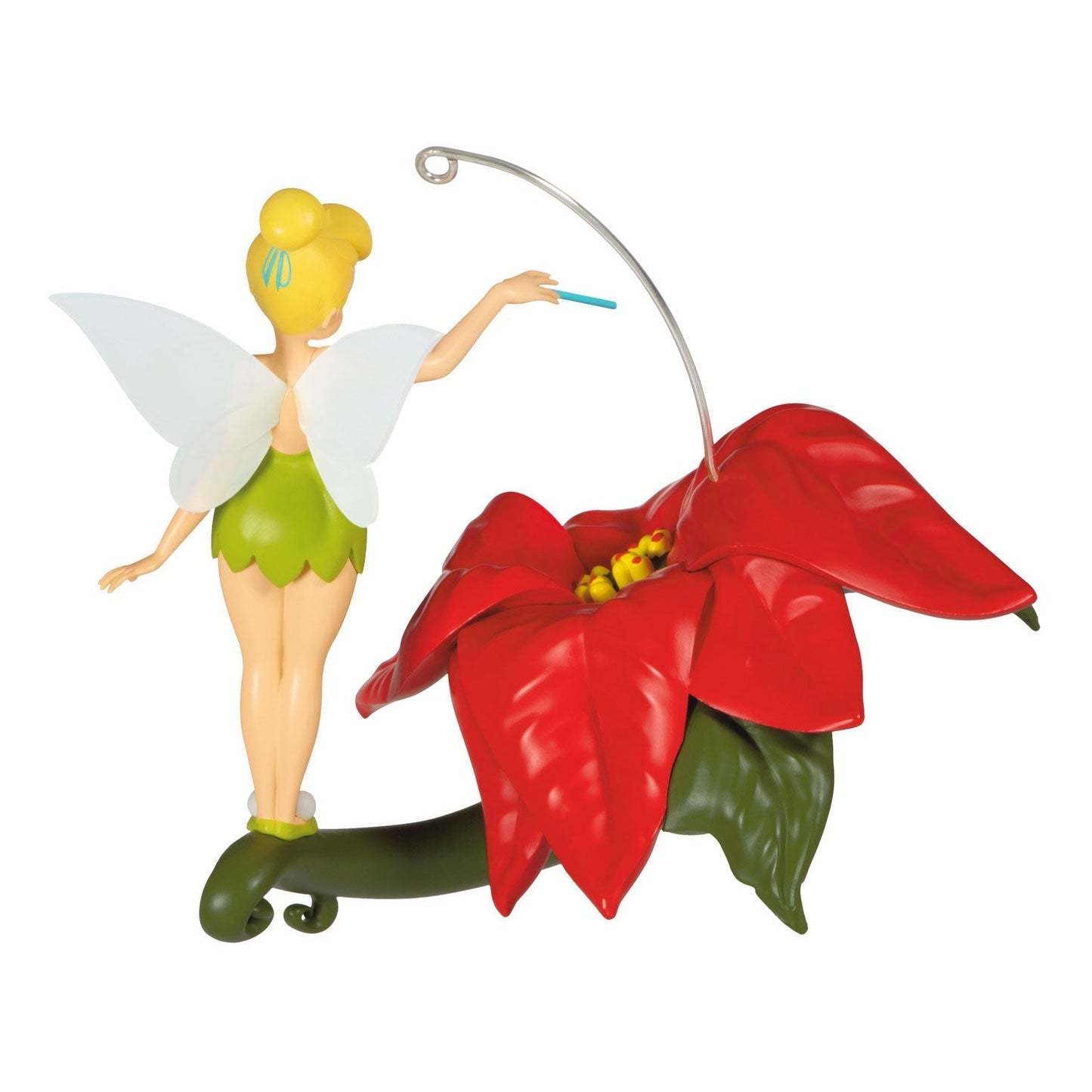 Disney Tinker Bell Pixie Dusted Poinsettia, 2023 Keepsake Ornament