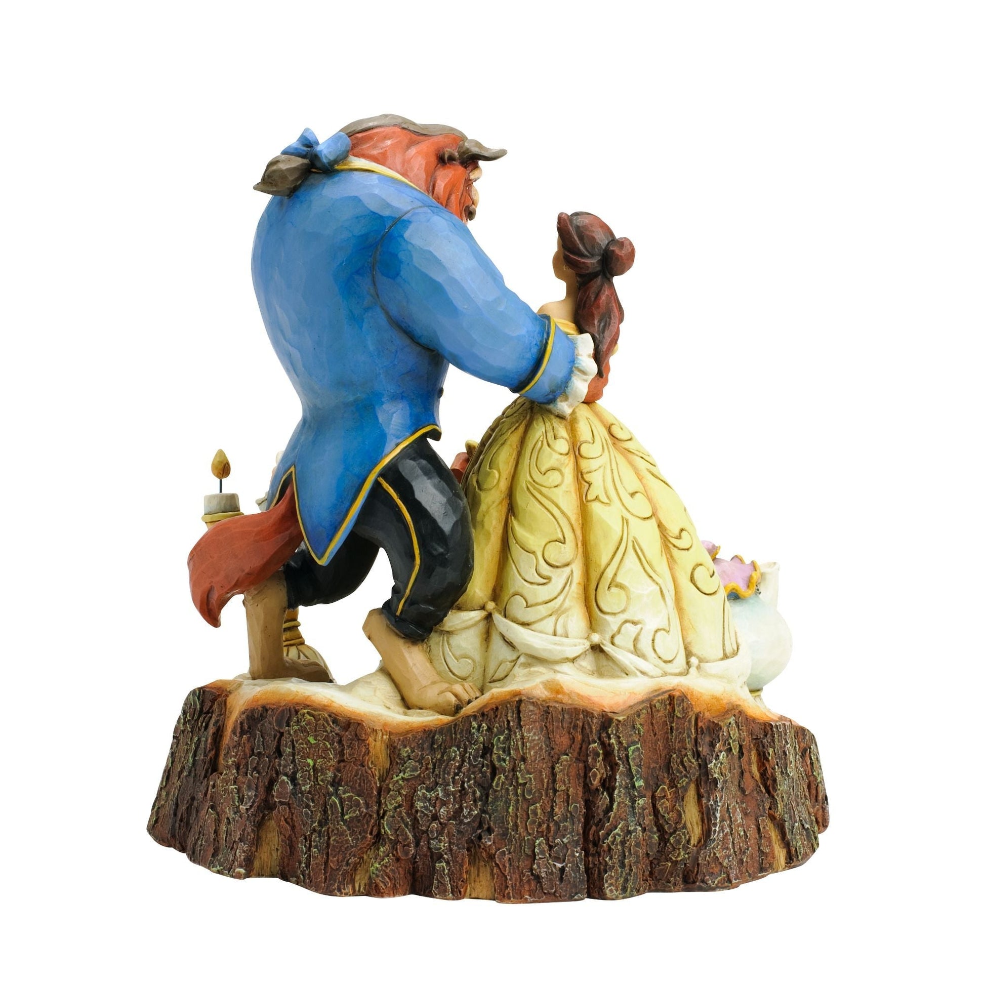 Disney Traditions by Jim Shore Beauty and the Beast Carved by Heart Figurine