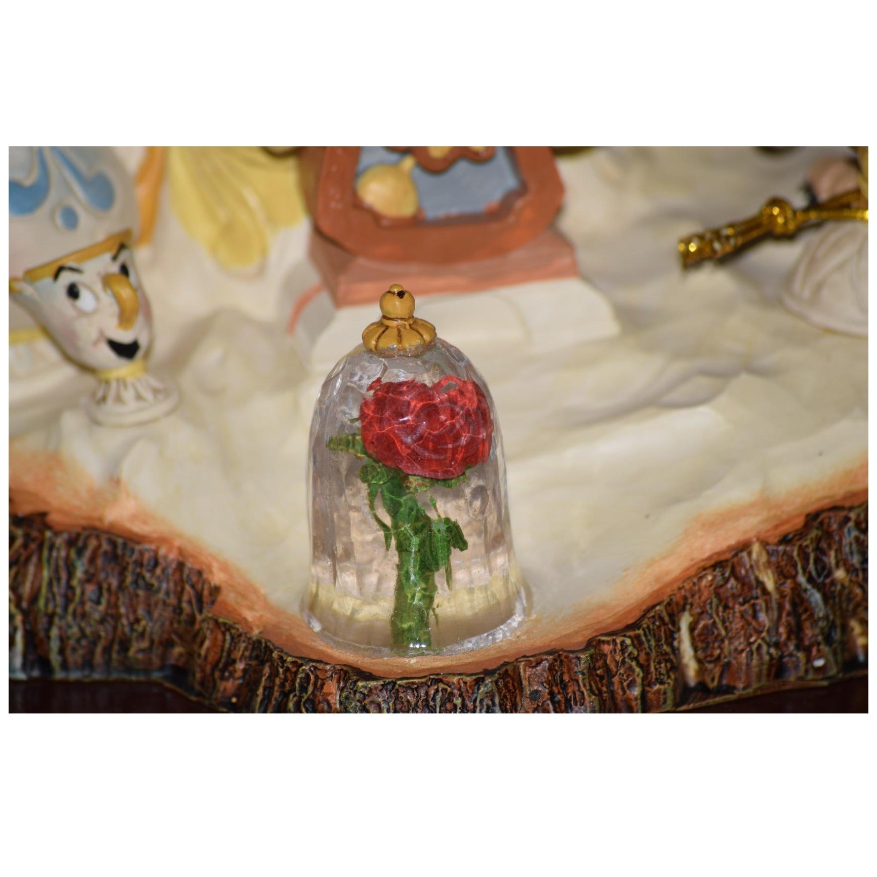 Disney Traditions by Jim Shore Beauty and the Beast Carved by Heart Figurine