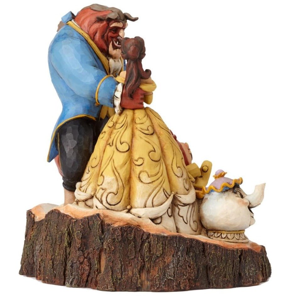 Disney Traditions by Jim Shore Beauty and the Beast Carved by Heart Figurine