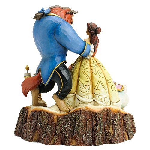 Disney Traditions by Jim Shore Beauty and the Beast Carved by Heart Figurine