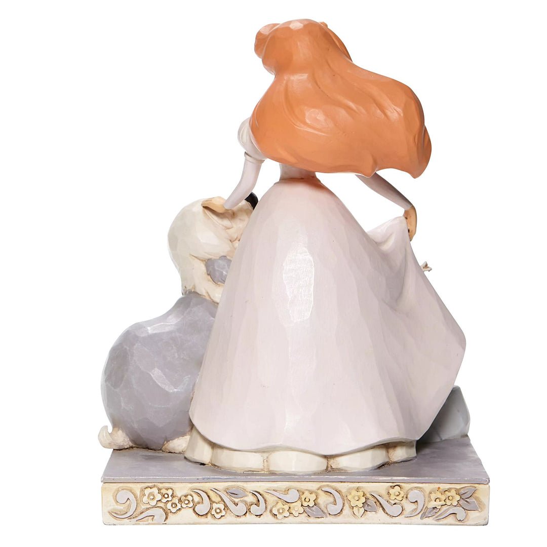 Disney Traditions by Jim Shore White Woodland The Little Mermaid Ariel, Max and Scuttle Figurine