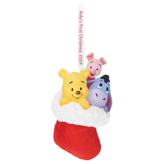 Disney Winnie the Pooh A Snuggly First Christmas 2024 Keepsake Ornament