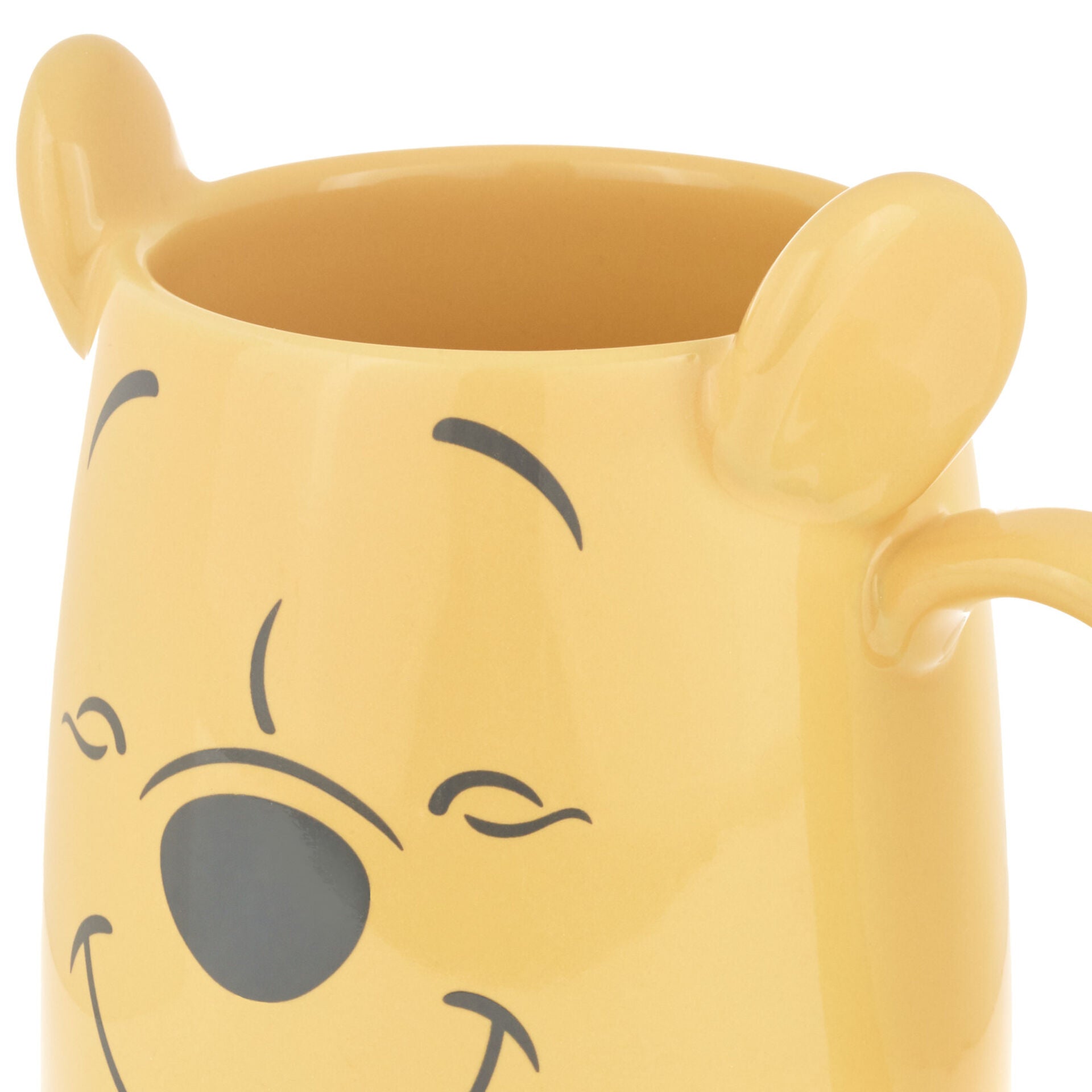 Disney Winnie the Pooh Dimensional Pooh Bear Mug, 17 oz.