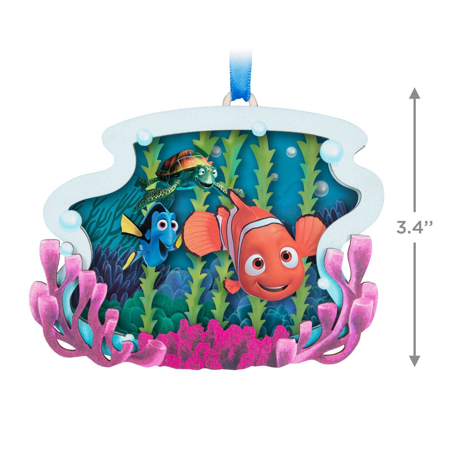 Disney/Pixar Finding Nemo Totally Unforgettable Friends Papercraft 2024 Keepsake Ornament