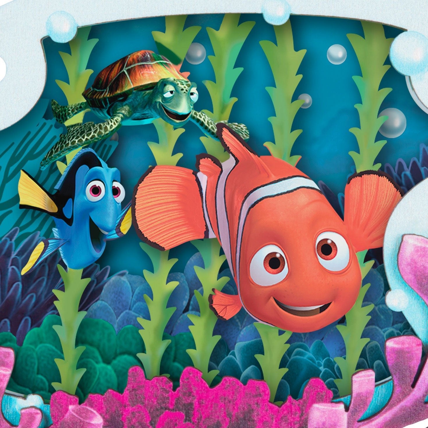 Disney/Pixar Finding Nemo Totally Unforgettable Friends Papercraft 2024 Keepsake Ornament