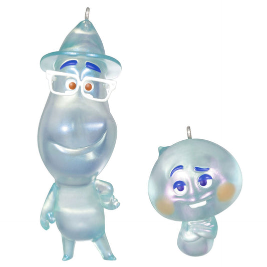 Disney/Pixar Soul Joe Gardner and 22, Set of 2, Limited 2023 Keepsake Ornaments