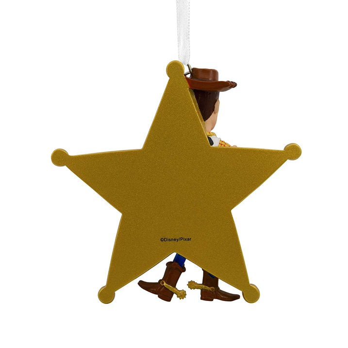 Disney/Pixar Toy Story Woody Sheriff's Badge Personalized Hallmark Ornament