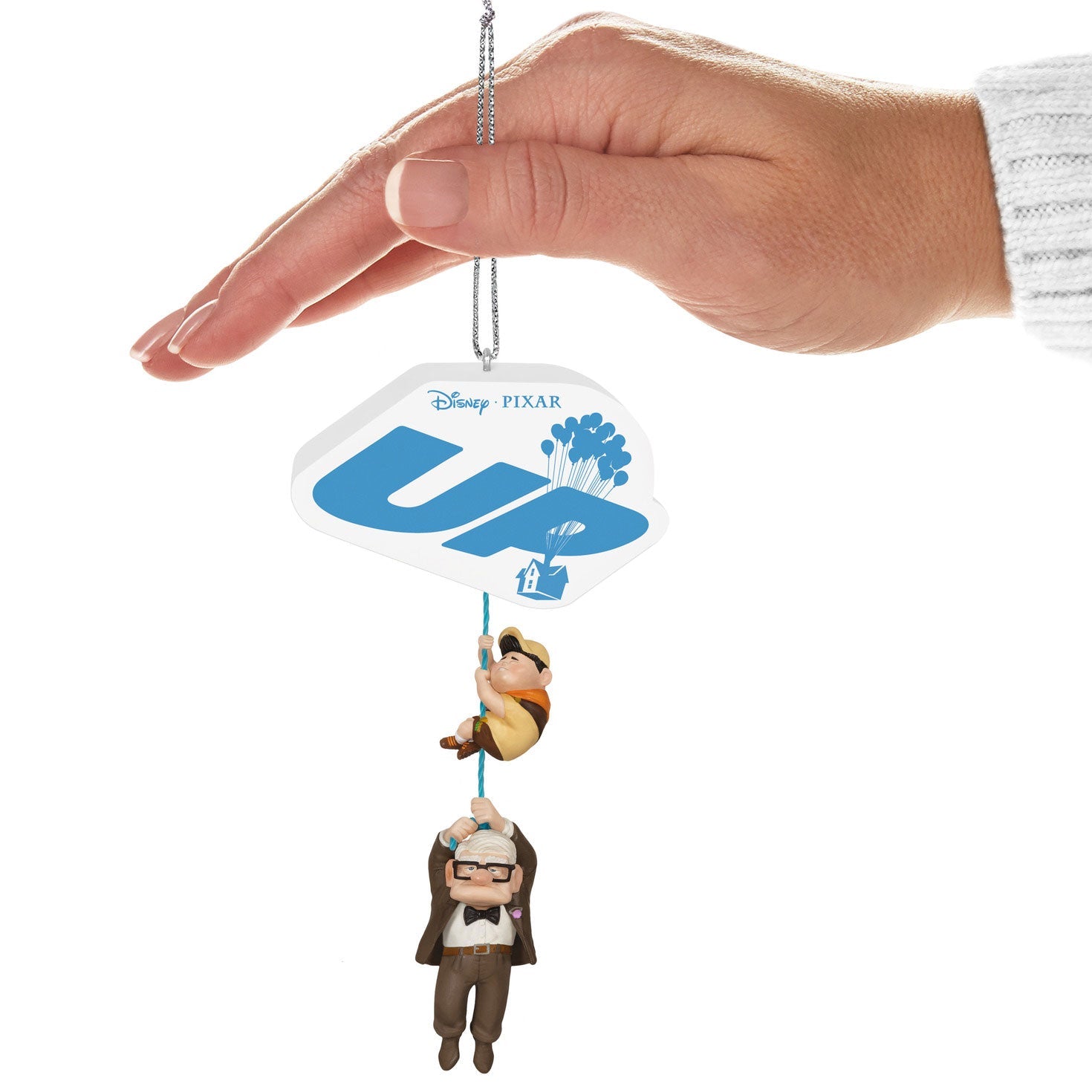 Disney/Pixar Up 15th Anniversary Carl and Russell 2024 Keepsake Ornament and Motion