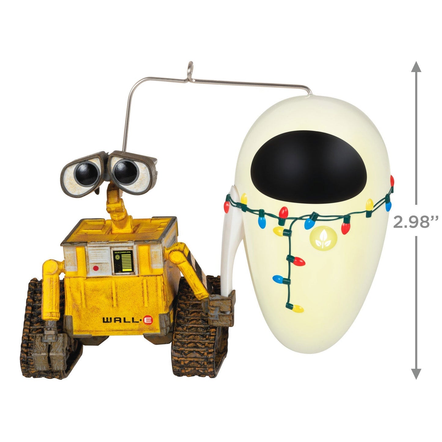 Disney/Pixar Wall E 15th Anniversary Wall E and Eve, 2023 Keepsake Ornament