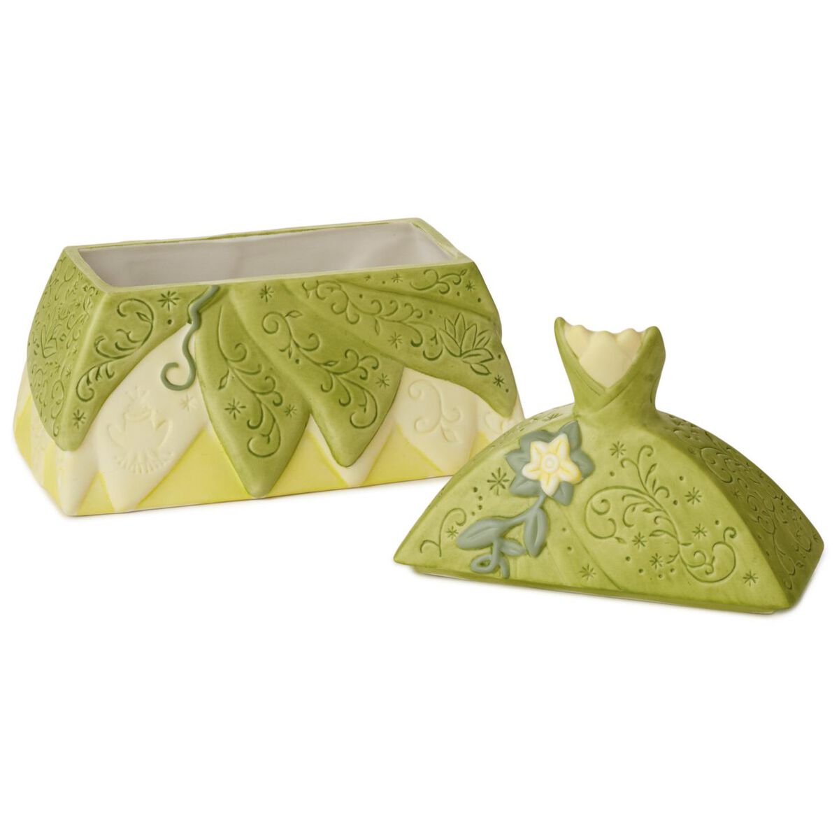 Disney's The Princess and the Frog Tiana Dress - Shaped Trinket Box