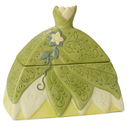 Disney's The Princess and the Frog Tiana Dress - Shaped Trinket Box