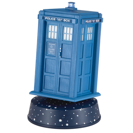 Doctor Who 60th Anniversary TARDIS Tabletop Decoration With Light, Sound and Motion
