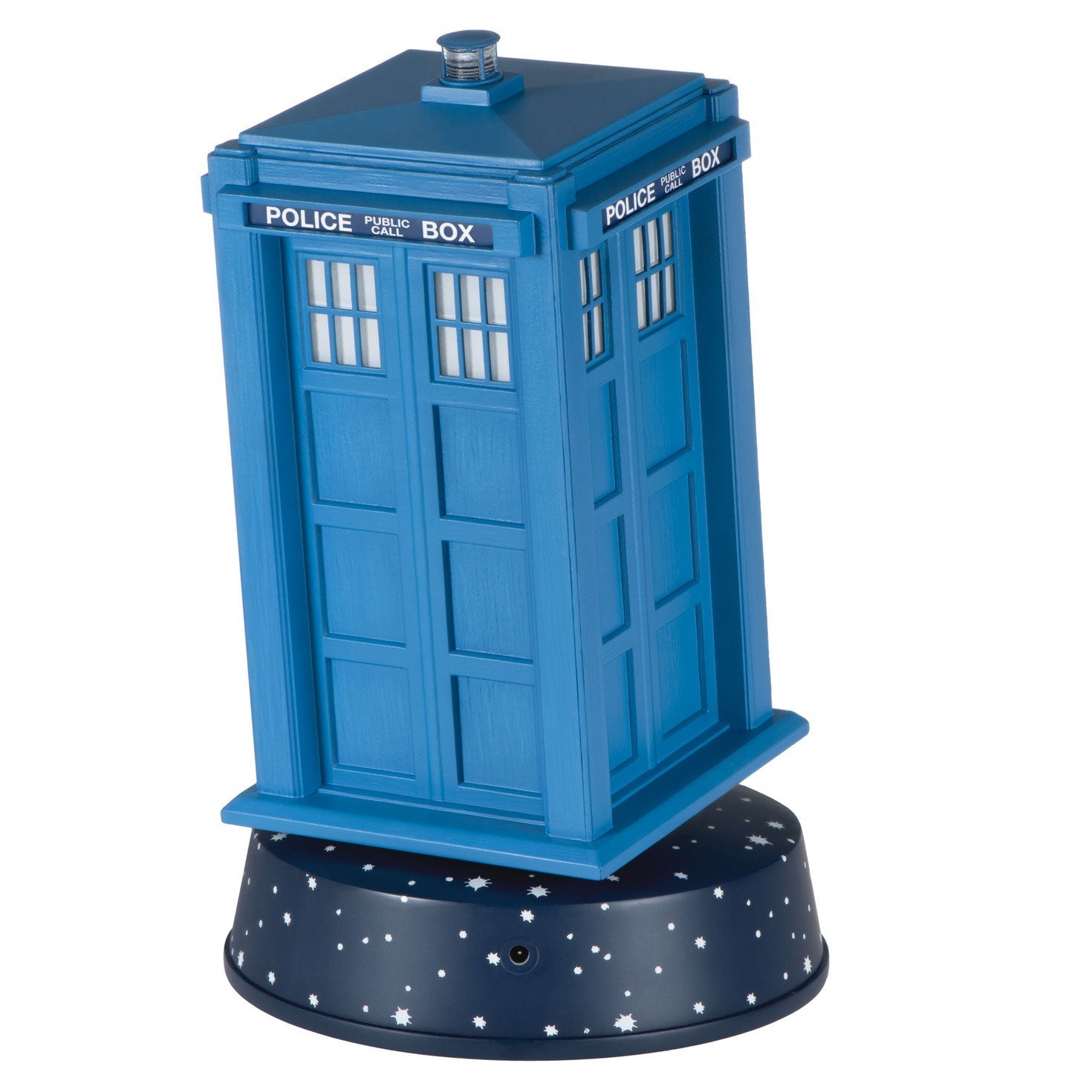 Doctor Who 60th Anniversary TARDIS Tabletop Decoration With Light, Sound and Motion