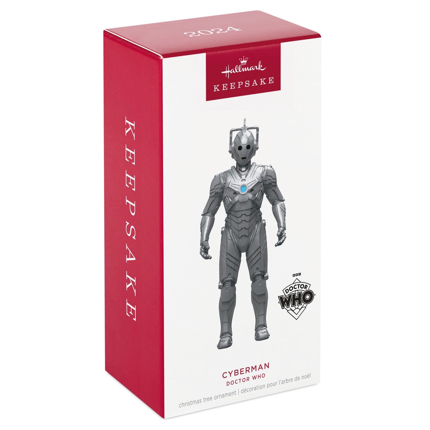 Doctor Who Cyberman 2024 Keepsake Ornament